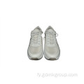 Women&#39;s Heightened Pure White Shoes Casual Sports Shoes